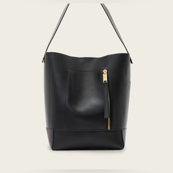 All Saints Handbags - AllSaints BLACK 
Alba Leather Hobo Bag Good used condition